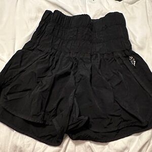 FP Movement by Free People Black High Waist Shorts